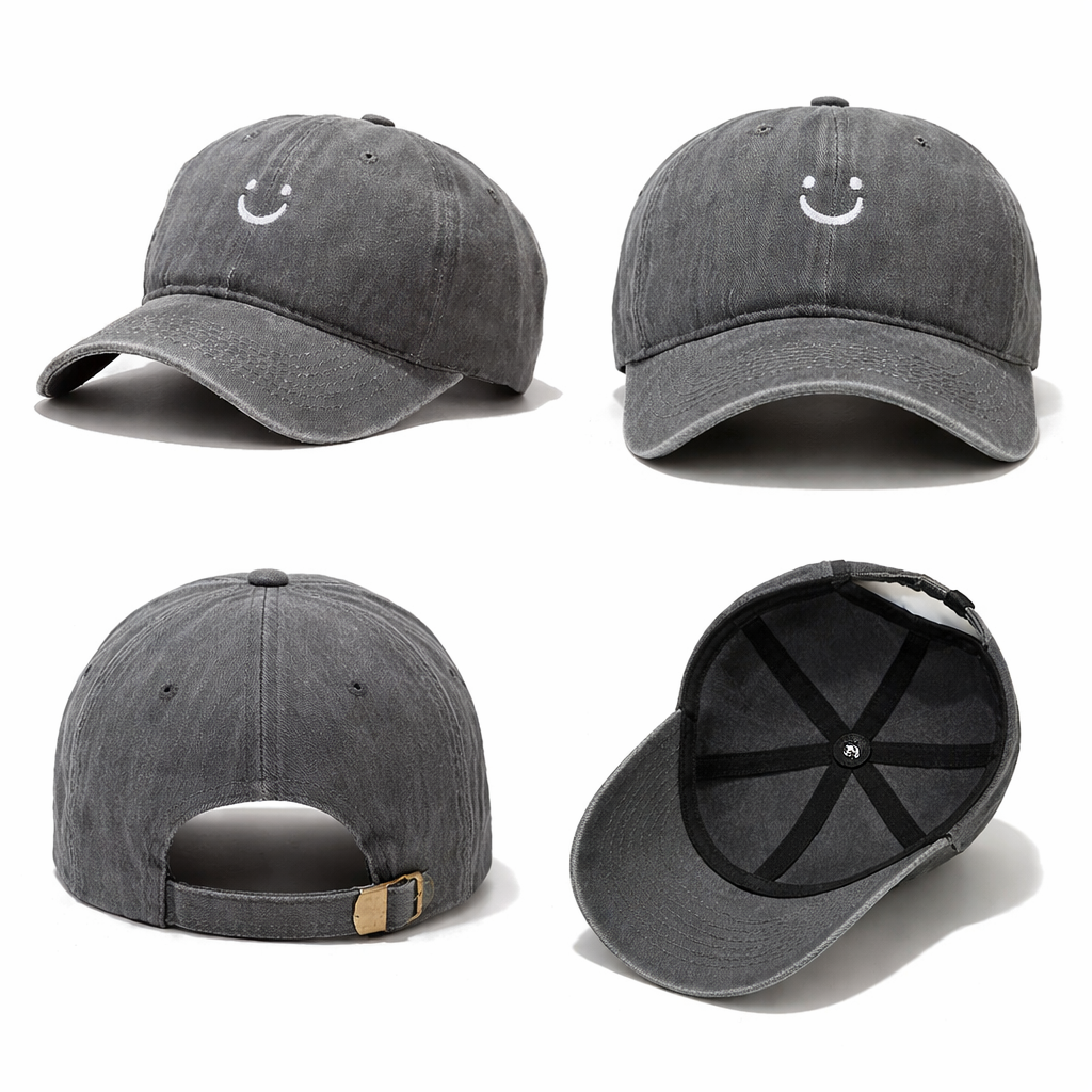 Classic Smiley Vintage Cap